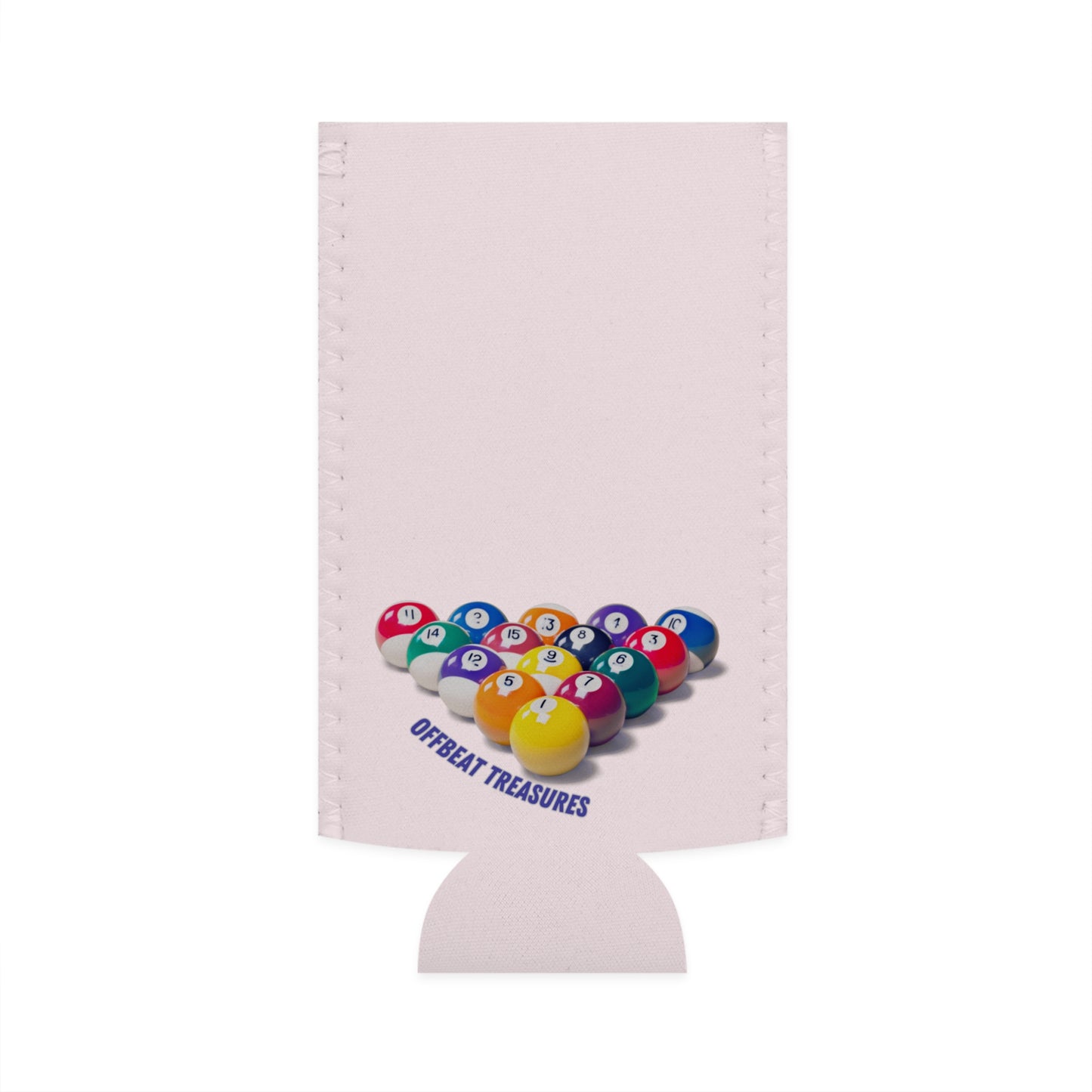 Retro Pool Party Slim Can Cooler - Offbeat Treasures