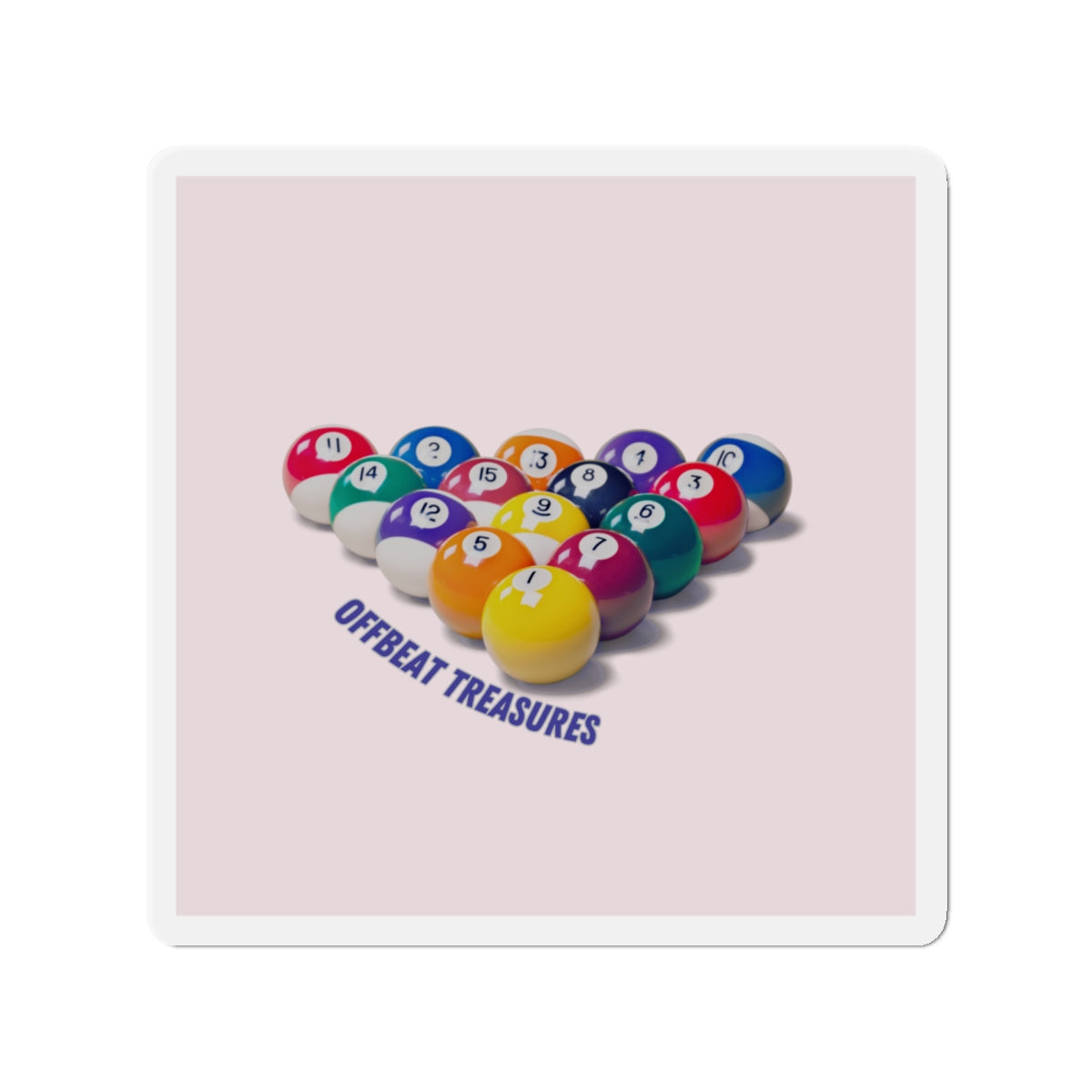 Offbeat Treasures Magnet