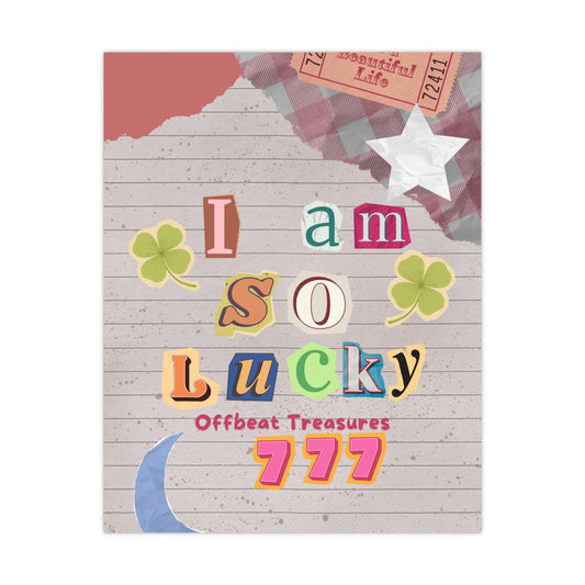 Lucky Matte Poster