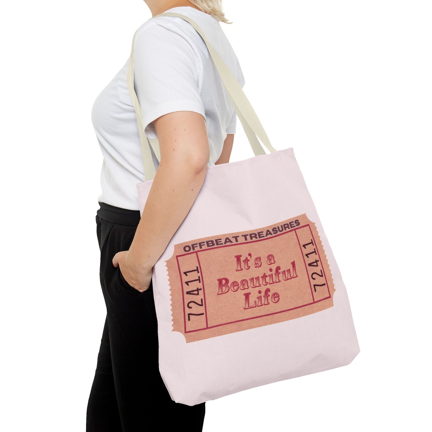 'It's a Beautiful Life' Tote Bag