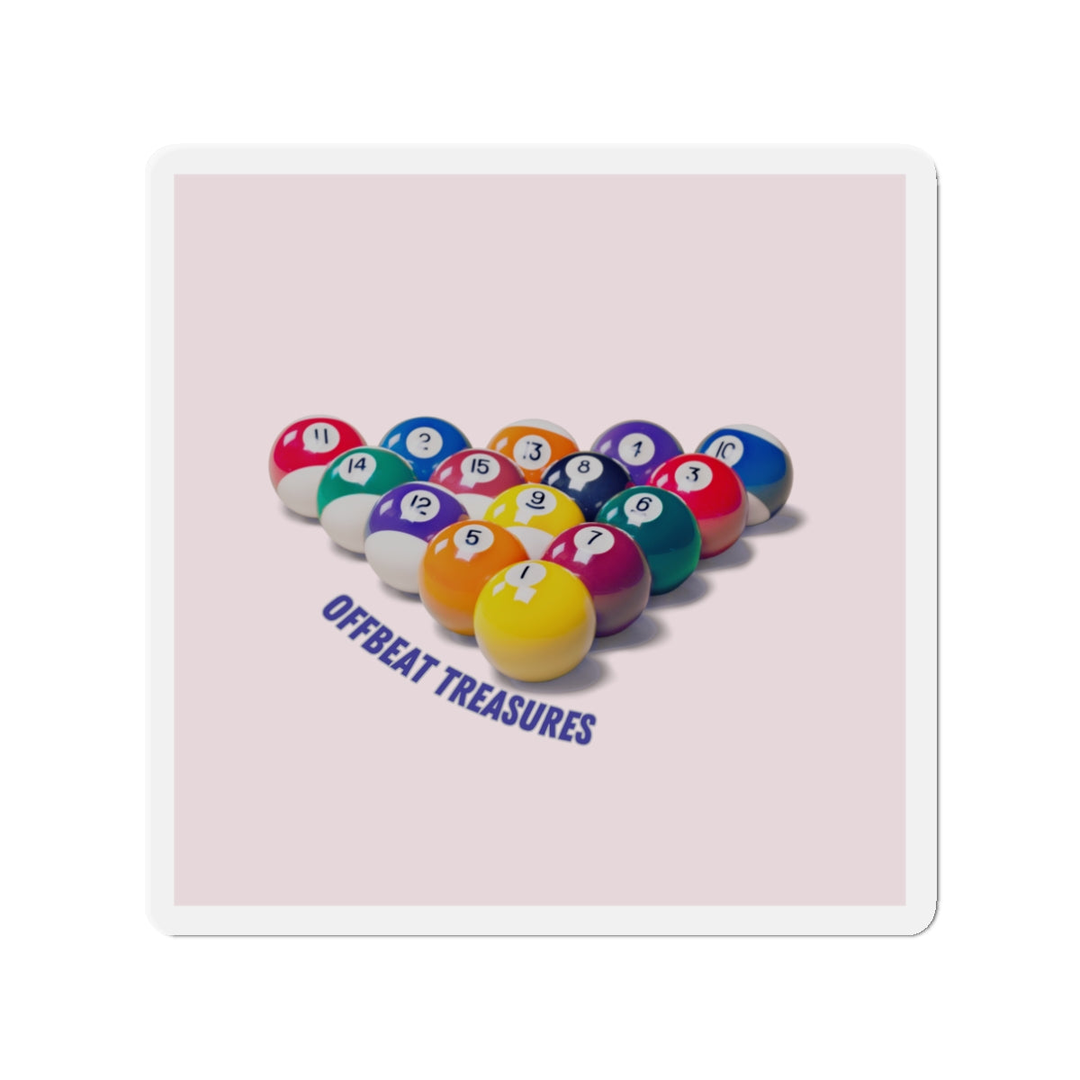 Offbeat Treasures Magnet