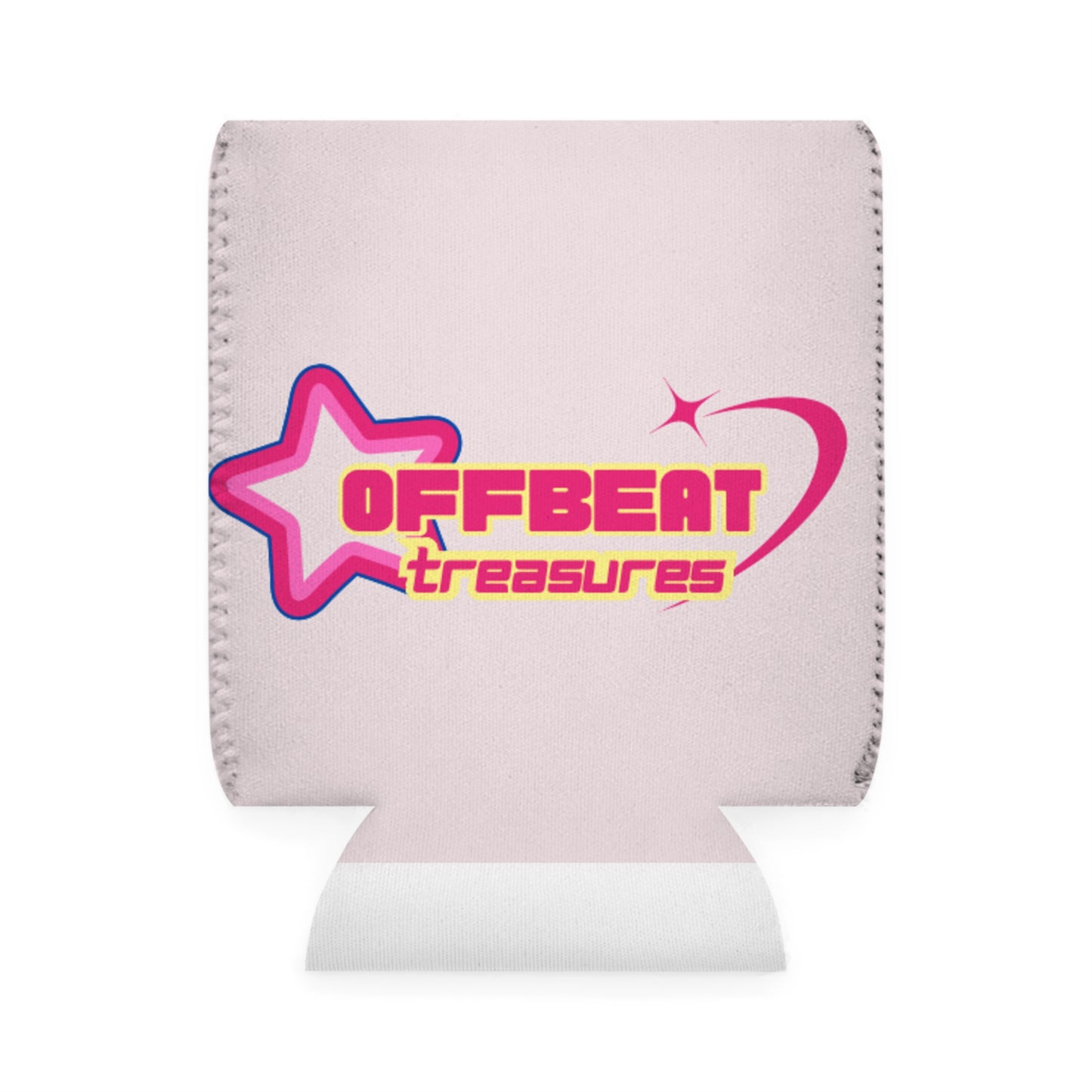 Offbeat Treasures Can Cooler Sleeve - Fun Party Accessory for Outdoor Events