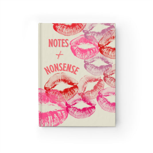 Notes + Nonsense - Lined Journal