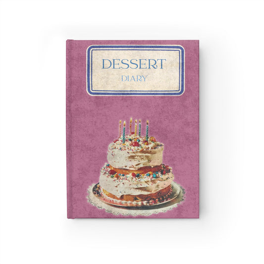 Dessert Diary - Lined Journal