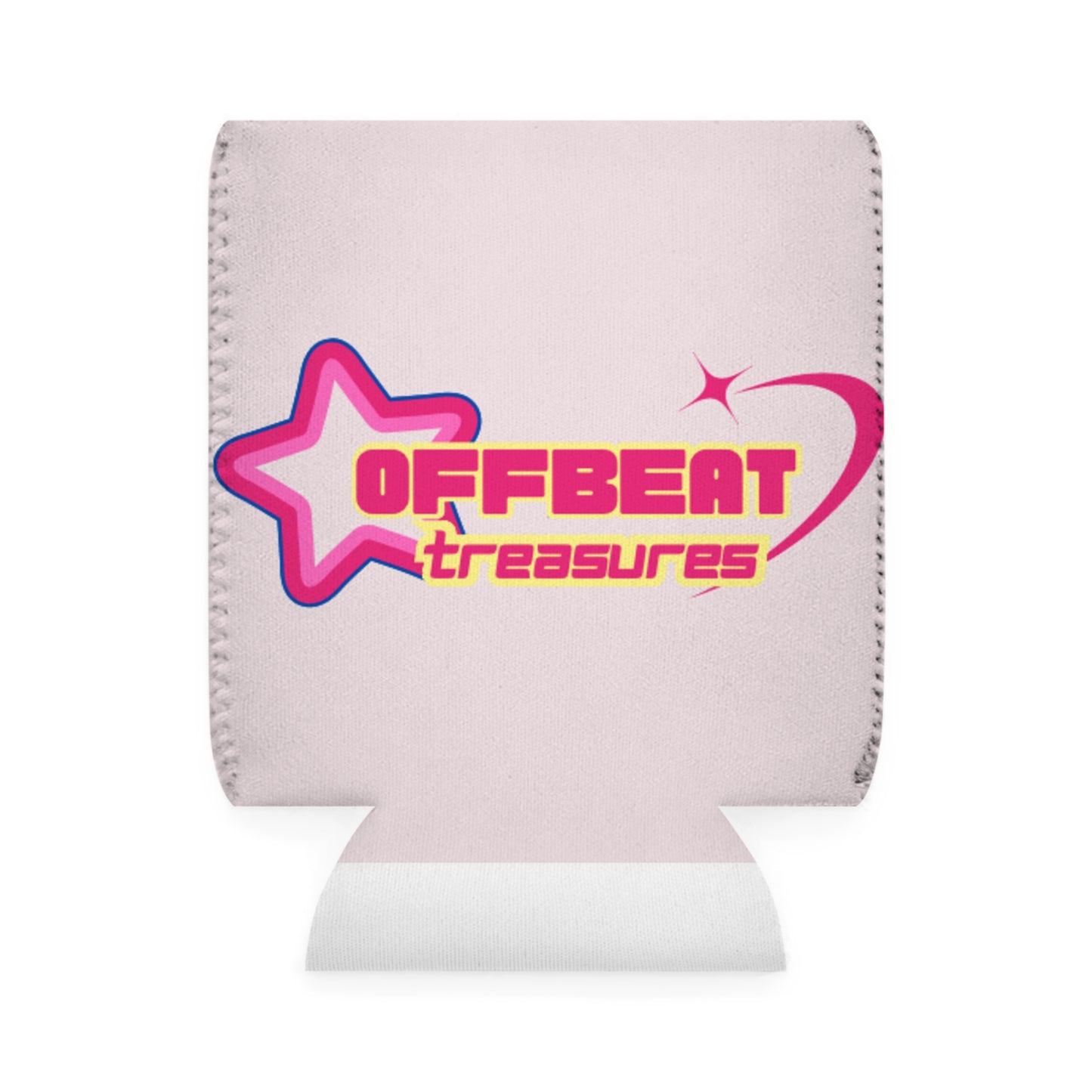 Offbeat Treasures Can Cooler Sleeve - Fun Party Accessory for Outdoor Events