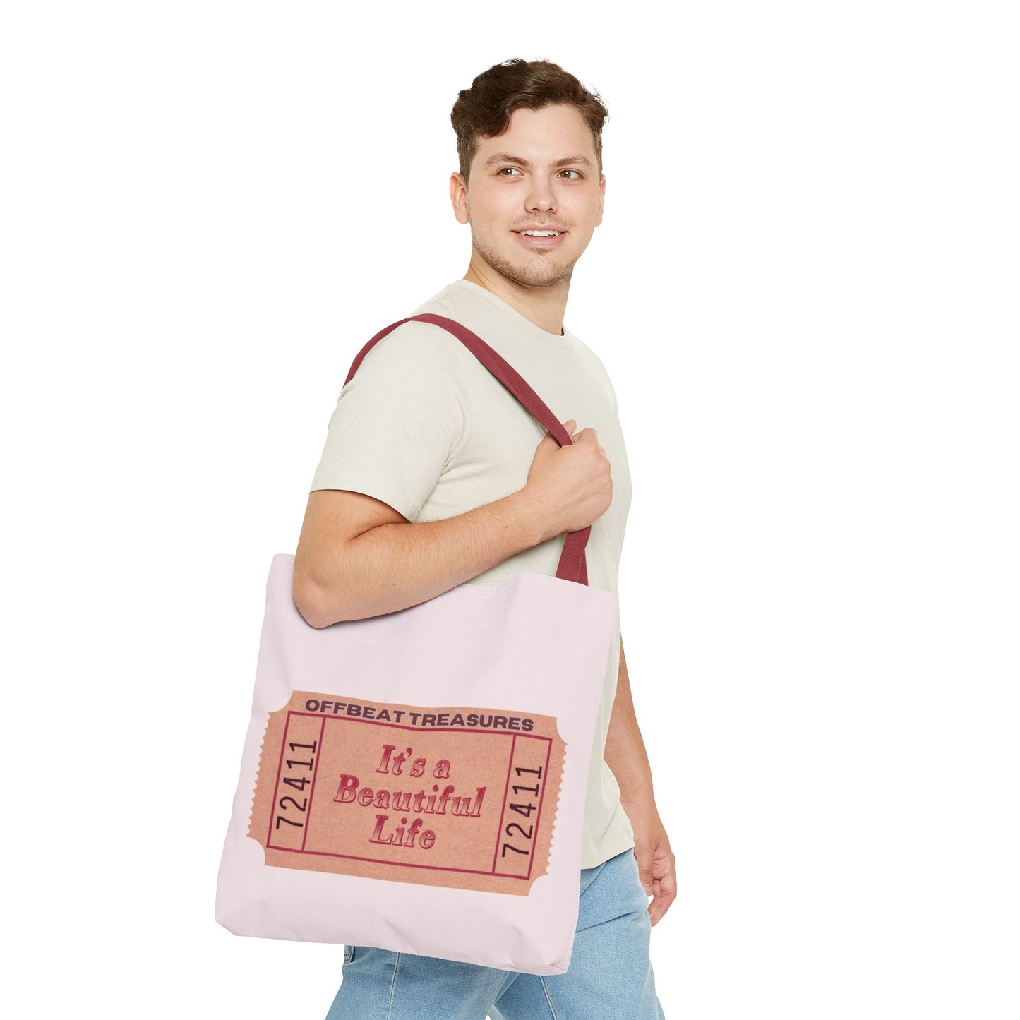 'It's a Beautiful Life' Tote Bag