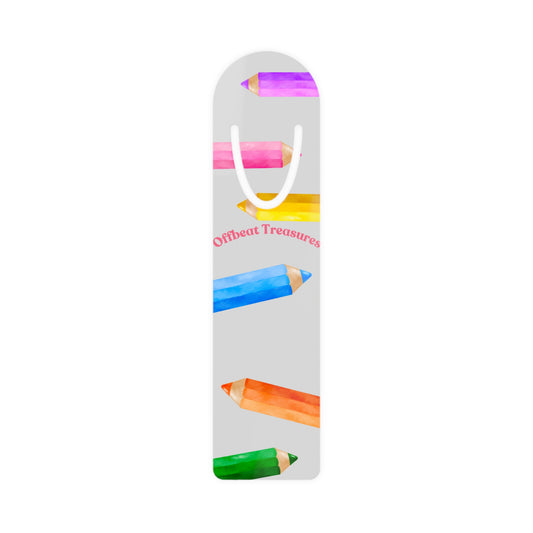 Colored Pencils Bookmark