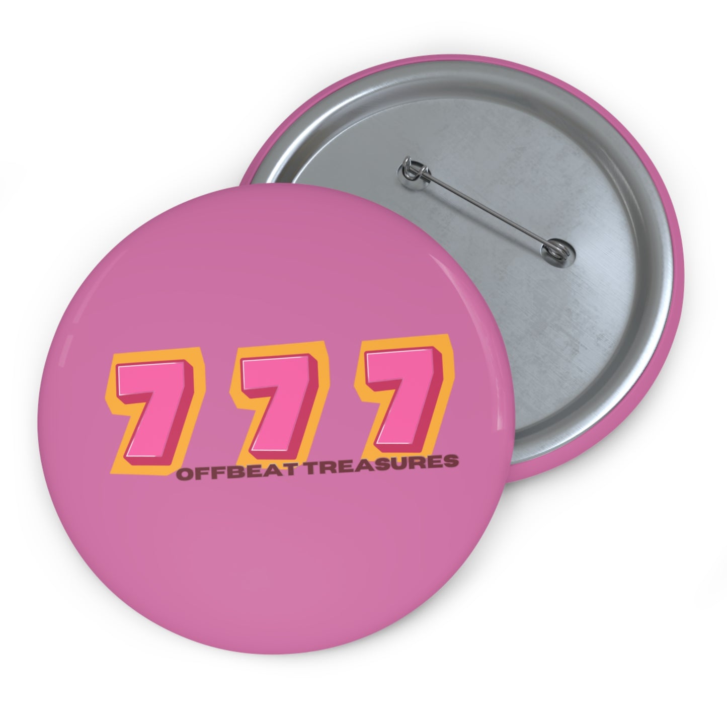 777 Pin Button